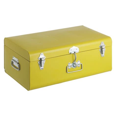 metal and wood trunk boxes|metal trunk storage boxes.